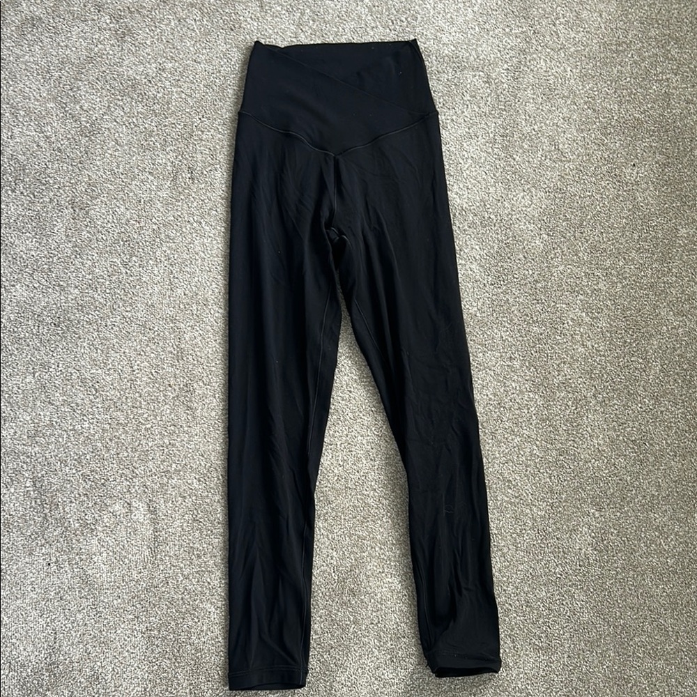 Aerie black crossover leggings
